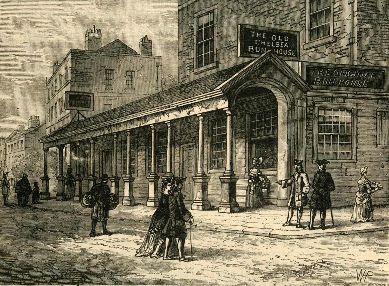 Chelsea Bun-House, 1810, c1876. autorstwa Unbekannt