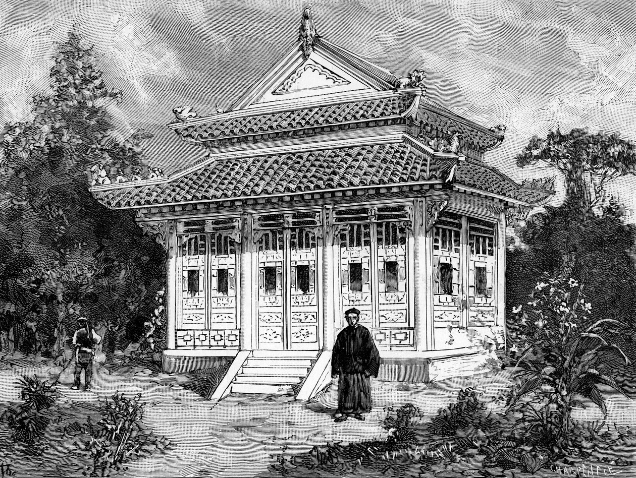 Dom Chiński, 1889 autorstwa Unbekannt
