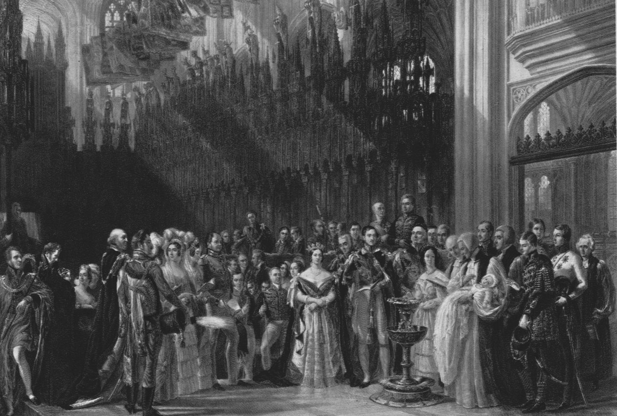 Chrzest księcia Walii, 25 stycznia 1842, 1901. autorstwa Unbekannt