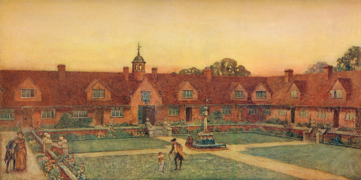 Churchill Cottage Homes, Somerset. Silcock i Reay, Architekci, 1907 autorstwa Unbekannt