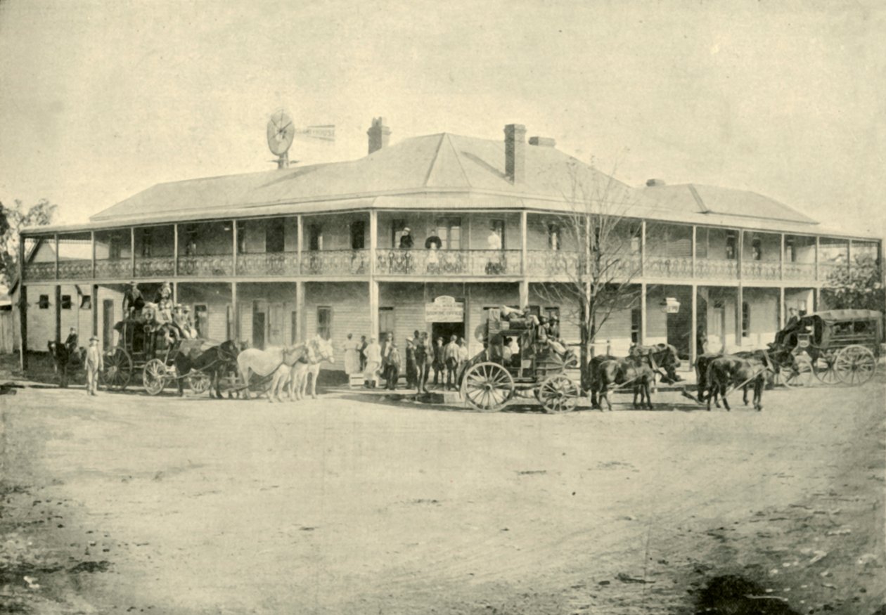 Hotel Club House, Narrabri, 1901. autorstwa Unbekannt