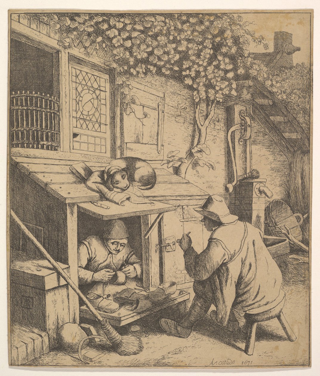 The Cobbler copy.n.d. autorstwa Unbekannt