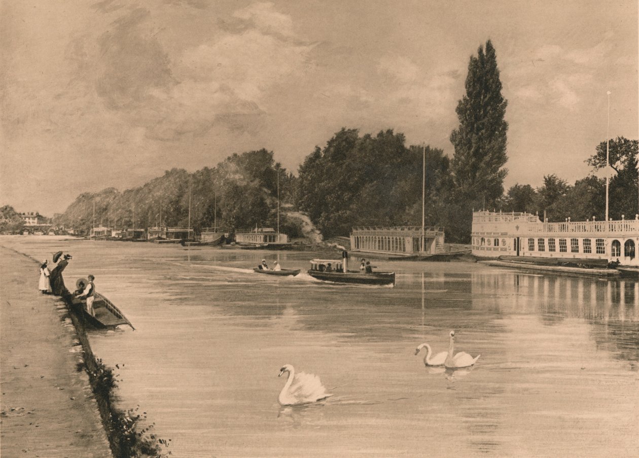 Barki College w Oksfordzie, 1902 autorstwa Unbekannt