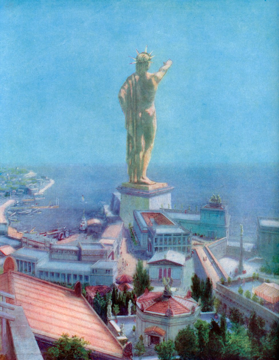 Kolos Rodos, Grecja, 1933-1934 autorstwa Unbekannt