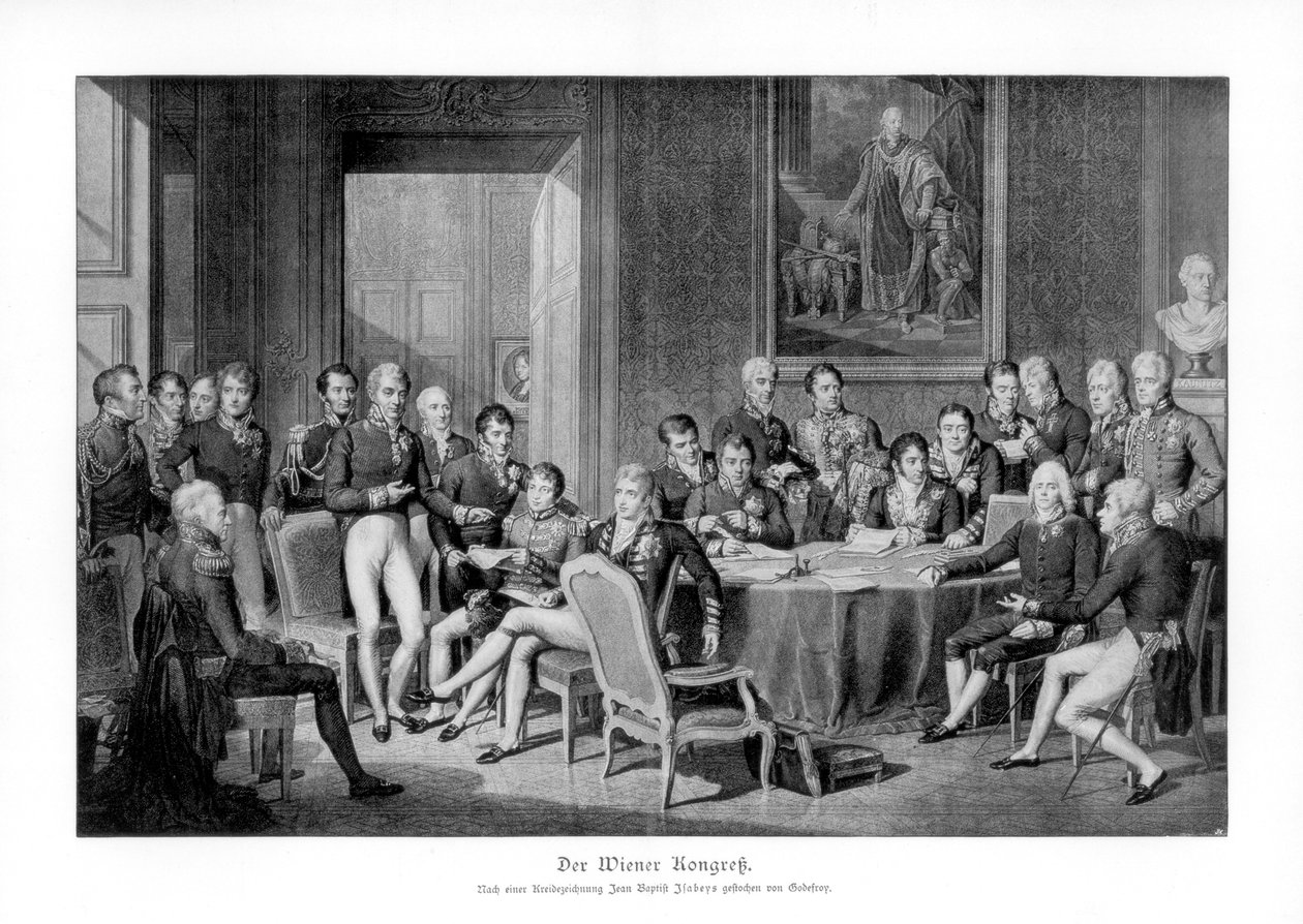 Kongres Wiedeński, 1814-1815 1900 autorstwa Unbekannt