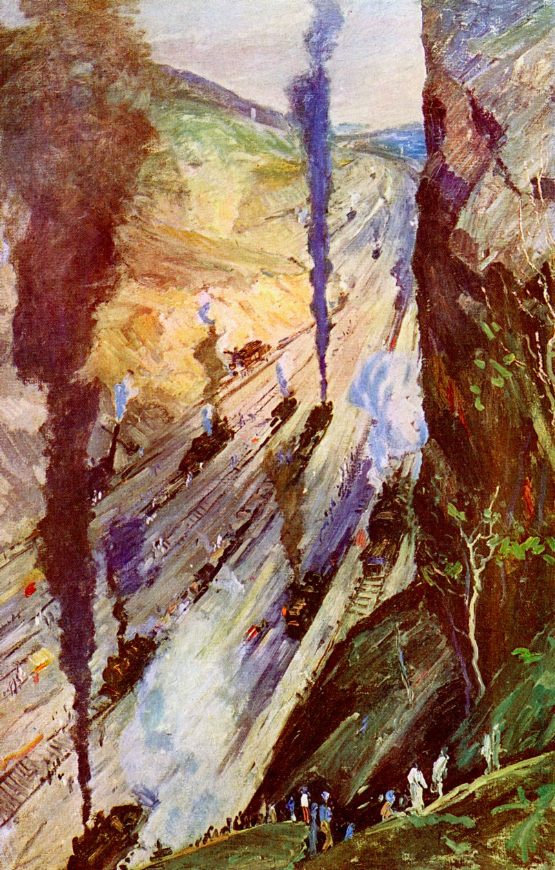 The Conquerors, Culebra Cut, Kanał Panamski, Panama, 1926 autorstwa Unbekannt