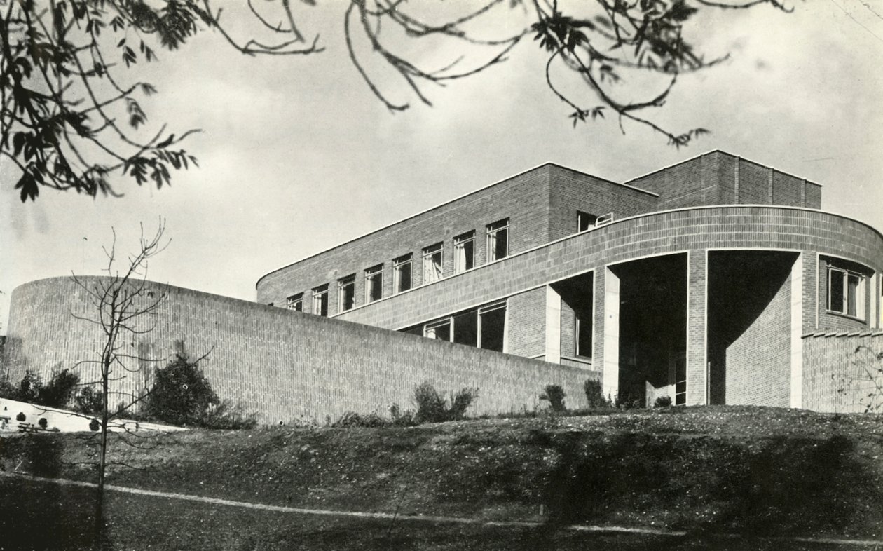 The Contemporary Idiom Brick House w Hampstead, Londyn, 1941. autorstwa Unbekannt
