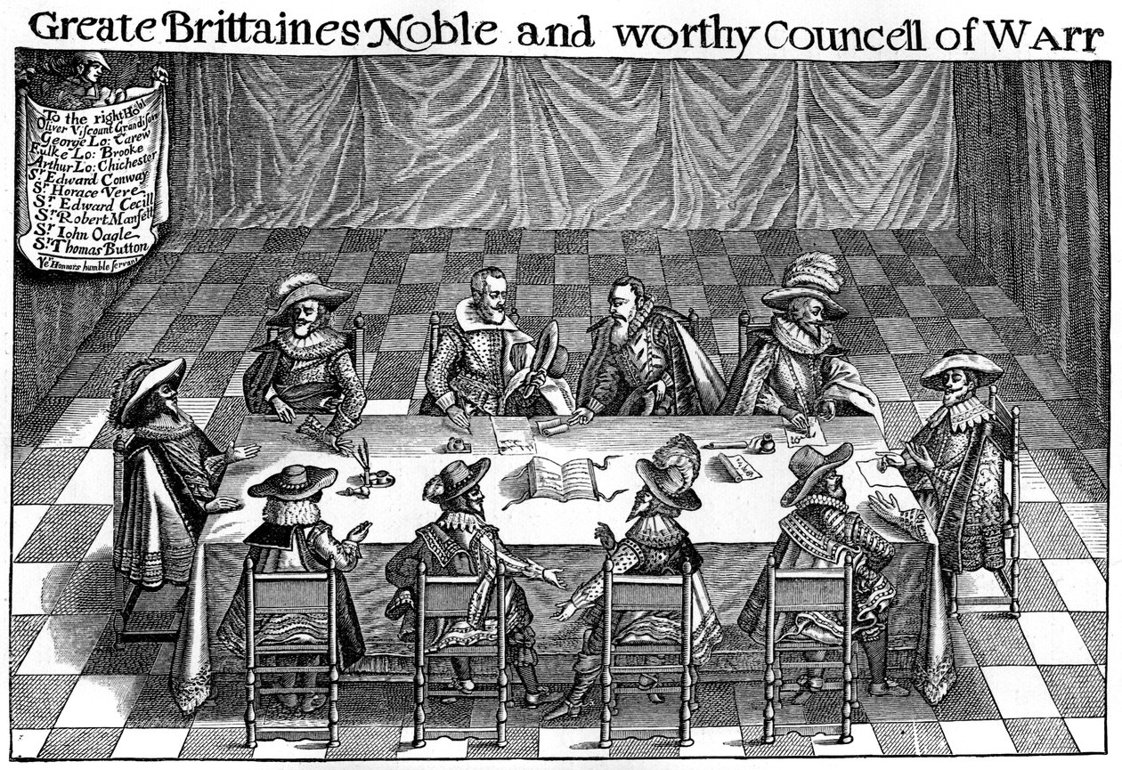 Rada Wojenna, 1623-1624, 1893 autorstwa Unbekannt