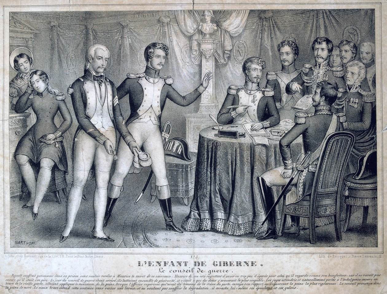 Radca Wojenny, 1818, XIX w. autorstwa Unbekannt
