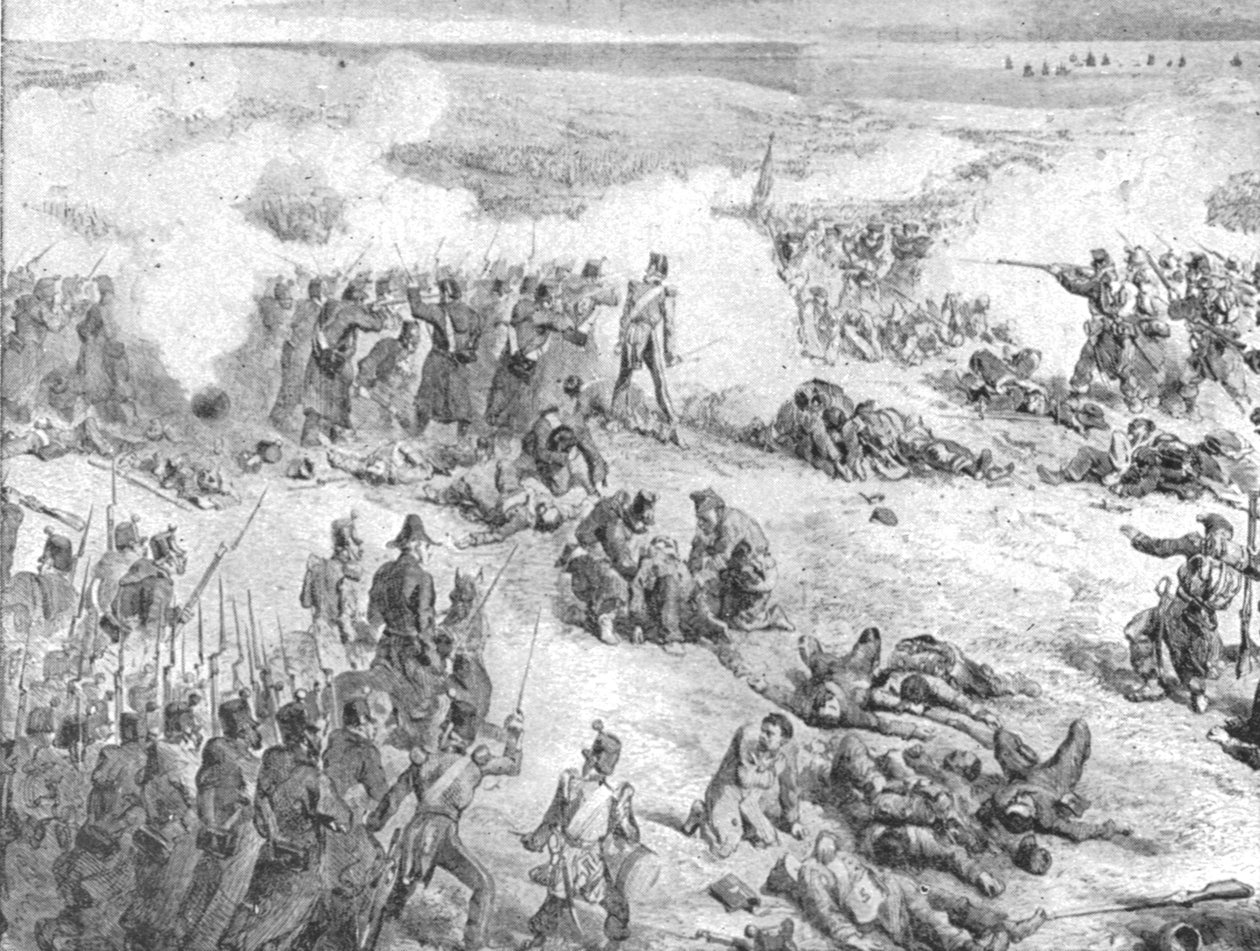 Wojna krymska, 1854-56: Bitwa pod Inkermanem... 1854, 1901. autorstwa Unbekannt