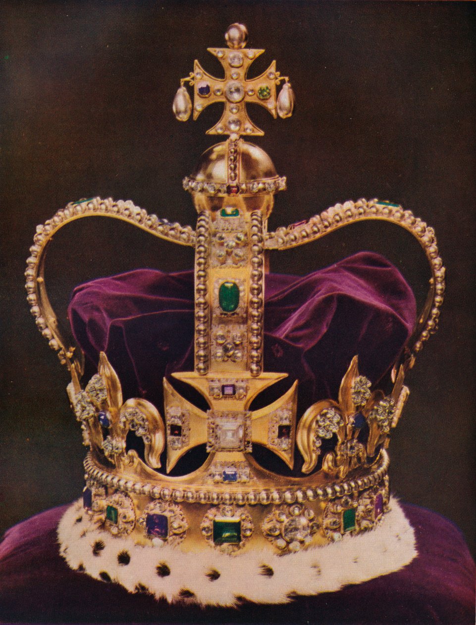 Korona Anglii, Korona św Edwarda, c1937 autorstwa Unbekannt