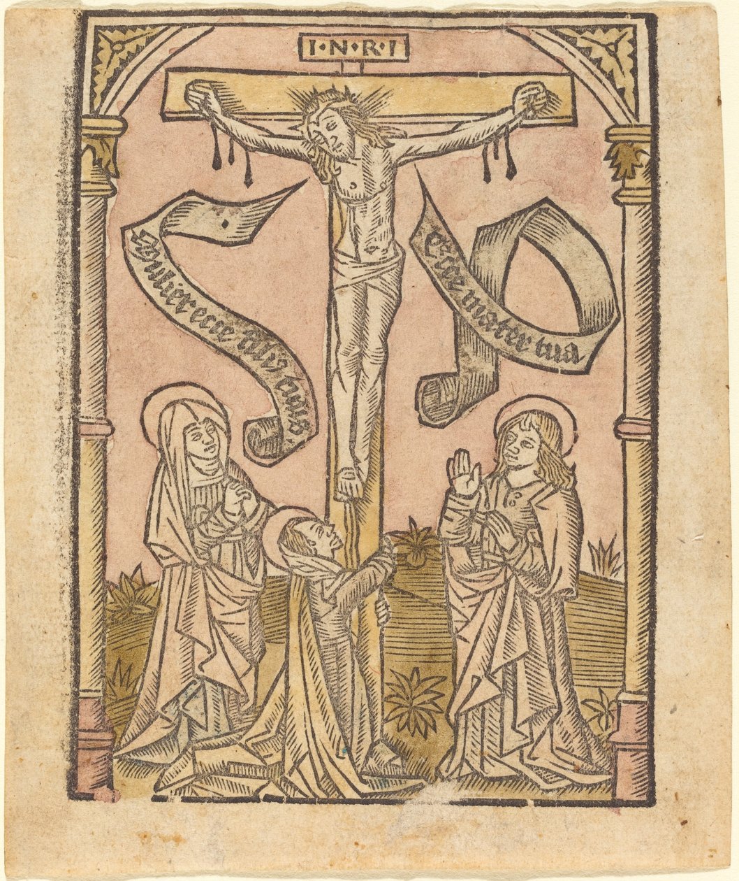 Ukrzyżowanie, c. 1500. autorstwa Unbekannt