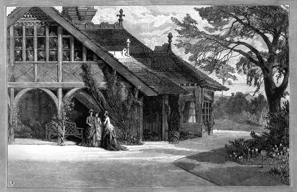 Mleczarnia, Sandringham, Norfolk, 1887 autorstwa Unbekannt