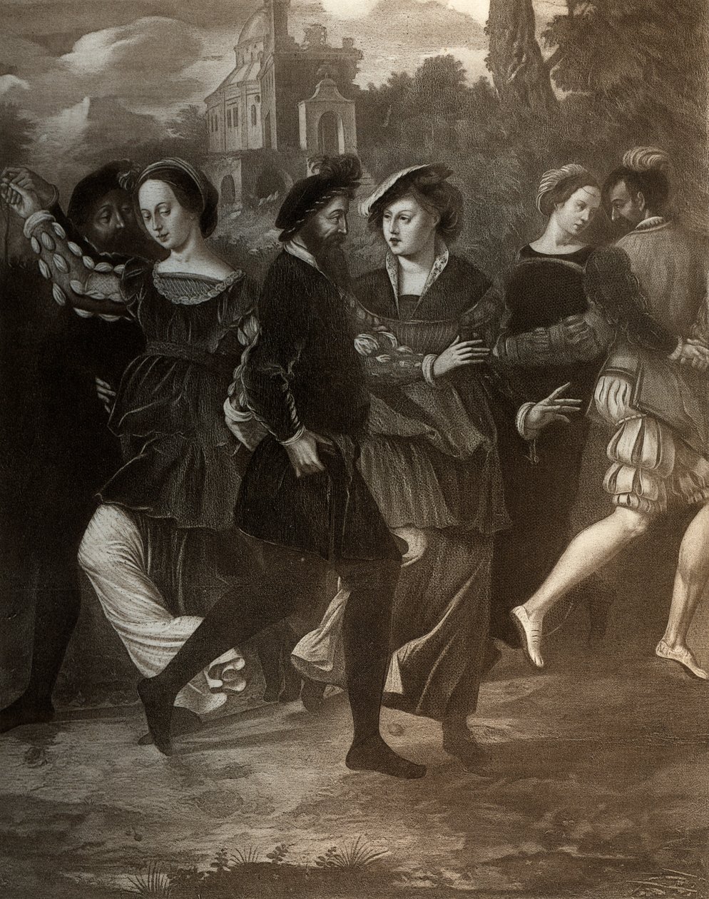 Tańczący obraz, c1532, 1902 autorstwa Unbekannt