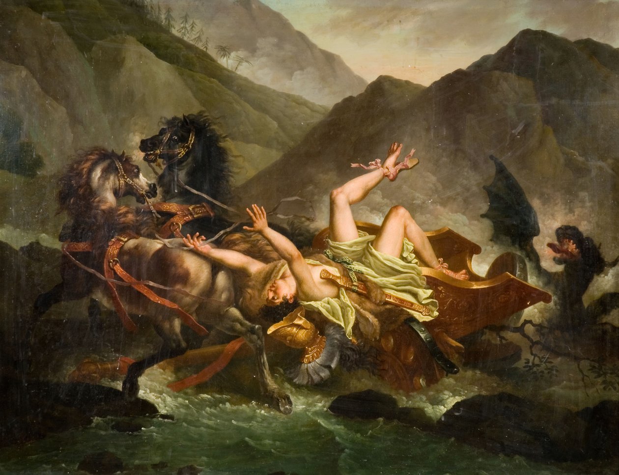 Śmierć Hipolita, 1780-1820. autorstwa Unbekannt