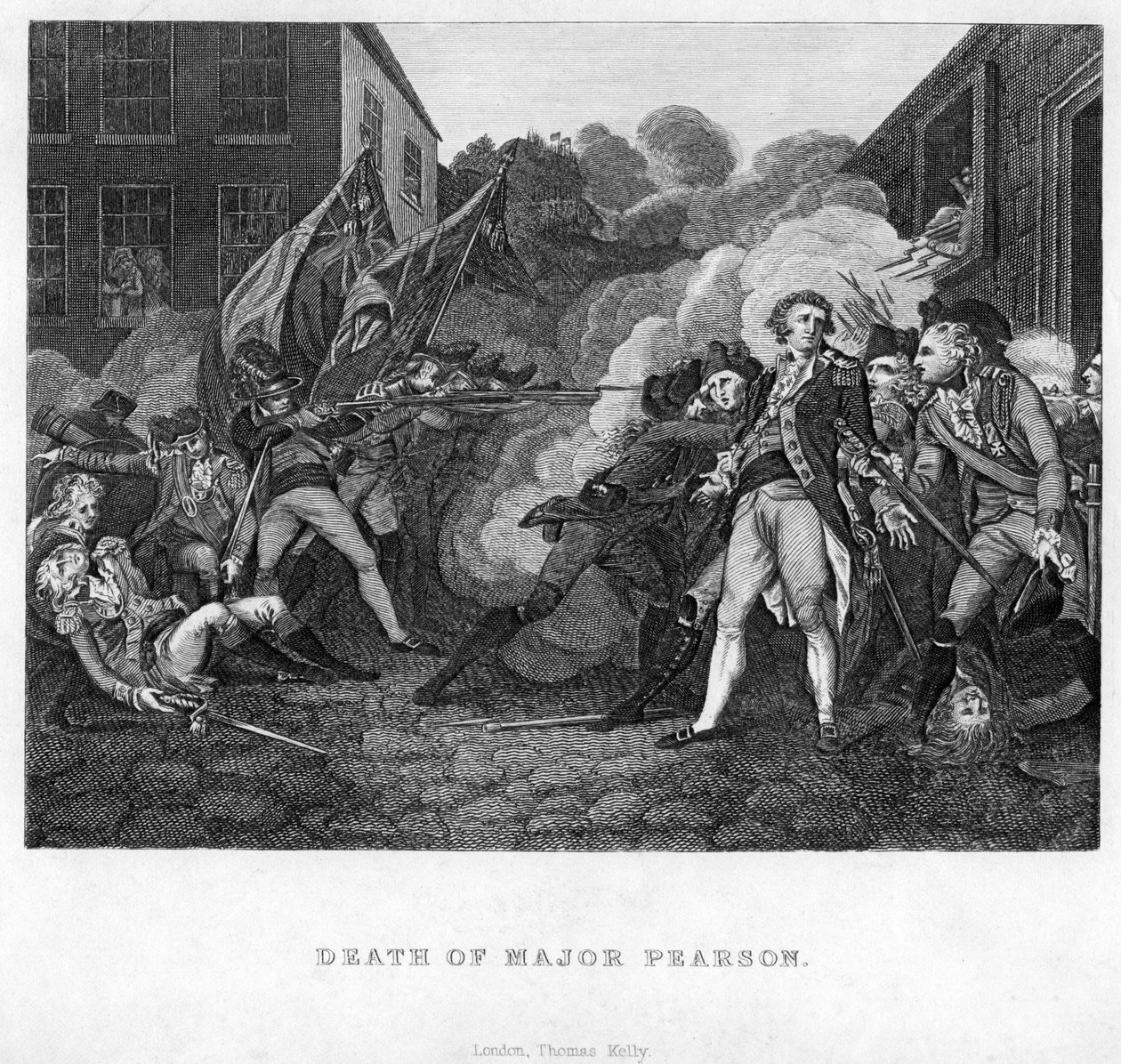 Śmierć majora Pearsona, ok. 1782–1784 autorstwa Unbekannt