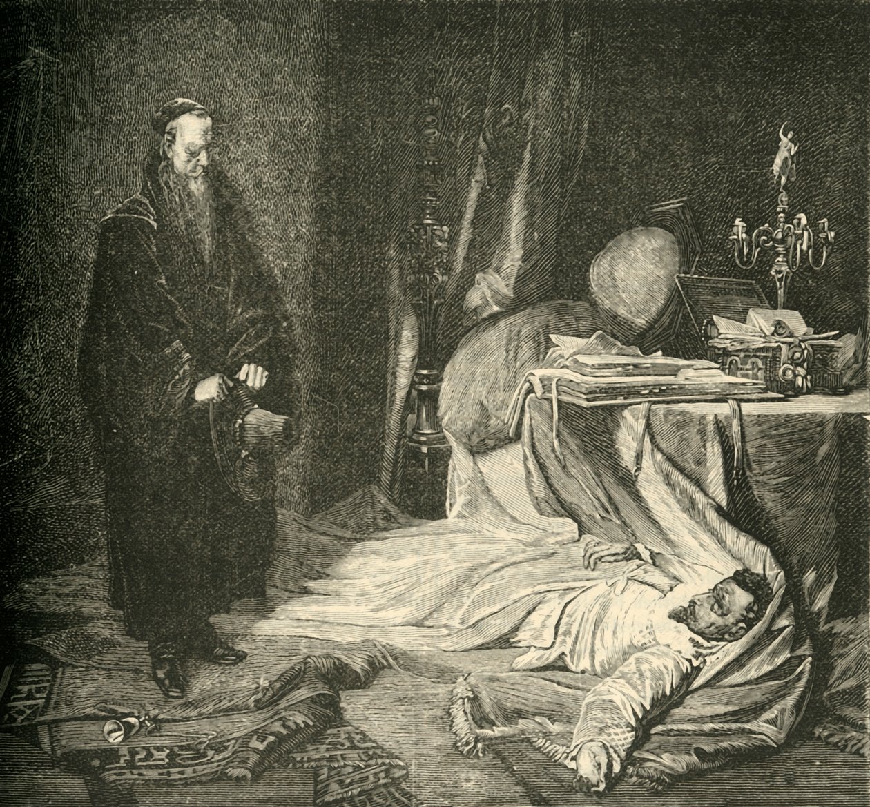 Śmierć Wallensteina, 1634, 1890. autorstwa Unbekannt