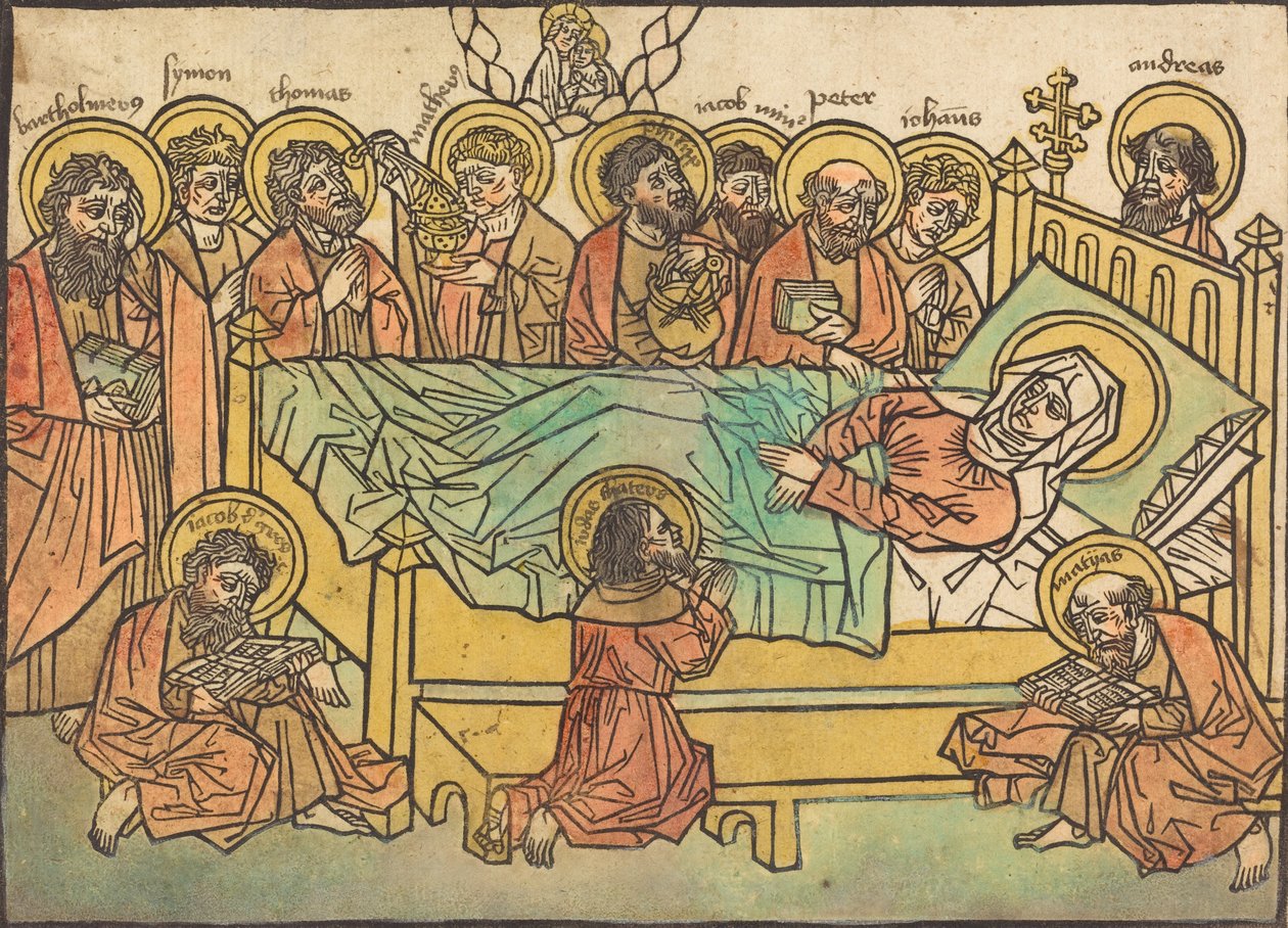 Śmierć Dziewicy, 14651470. autorstwa Unbekannt