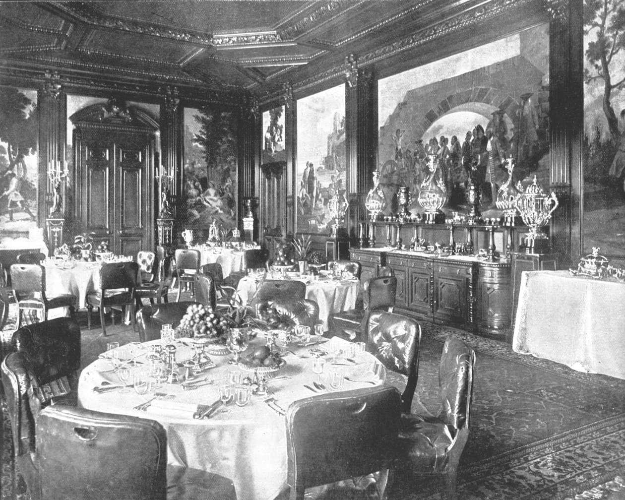 Jadalnia w Sandringham, Norfolk, 1894. autorstwa Unbekannt