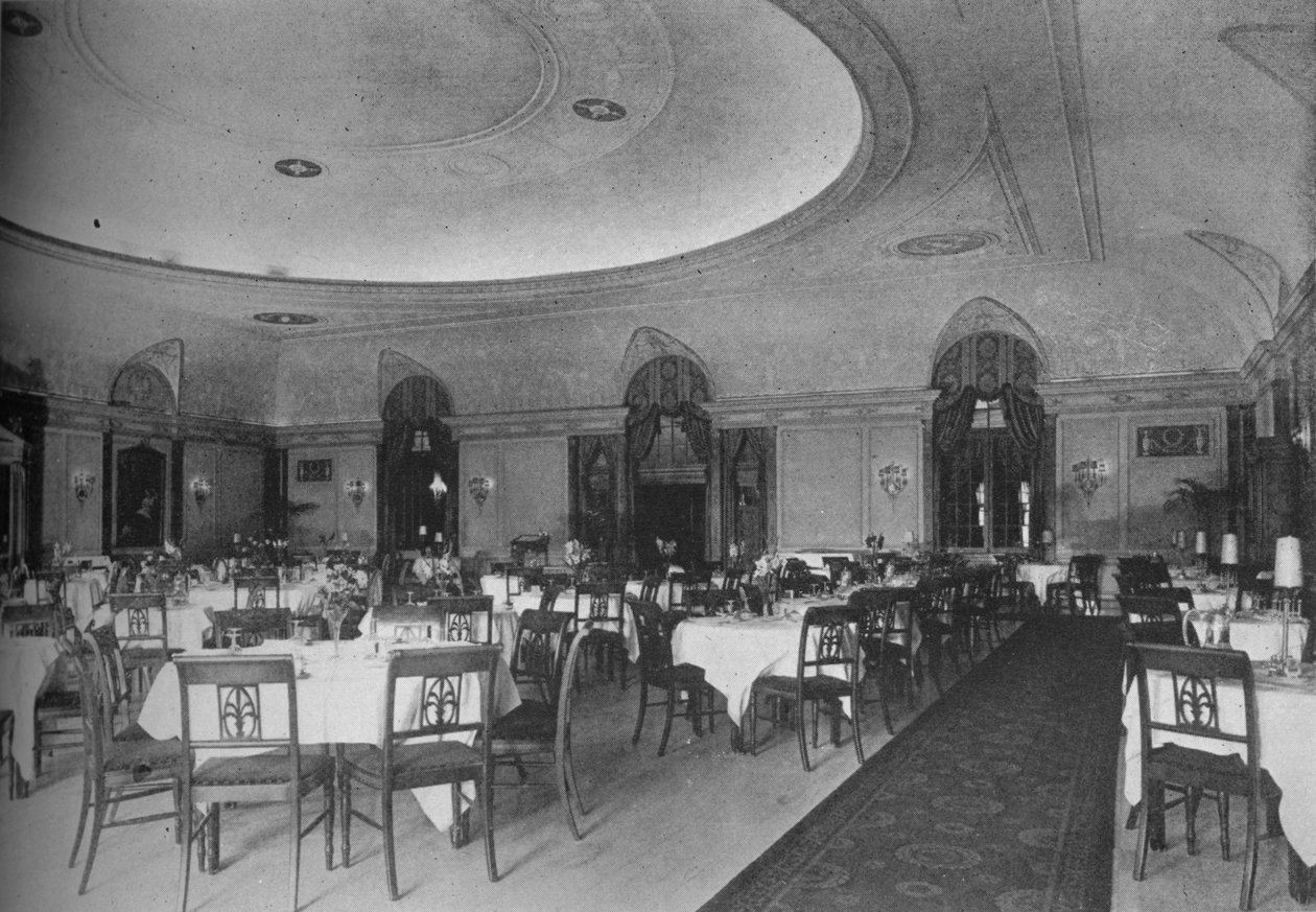 Jadalnia Dyrekcji, Hotel Belmont, Chicago, Illinois, 1924 autorstwa Unbekannt