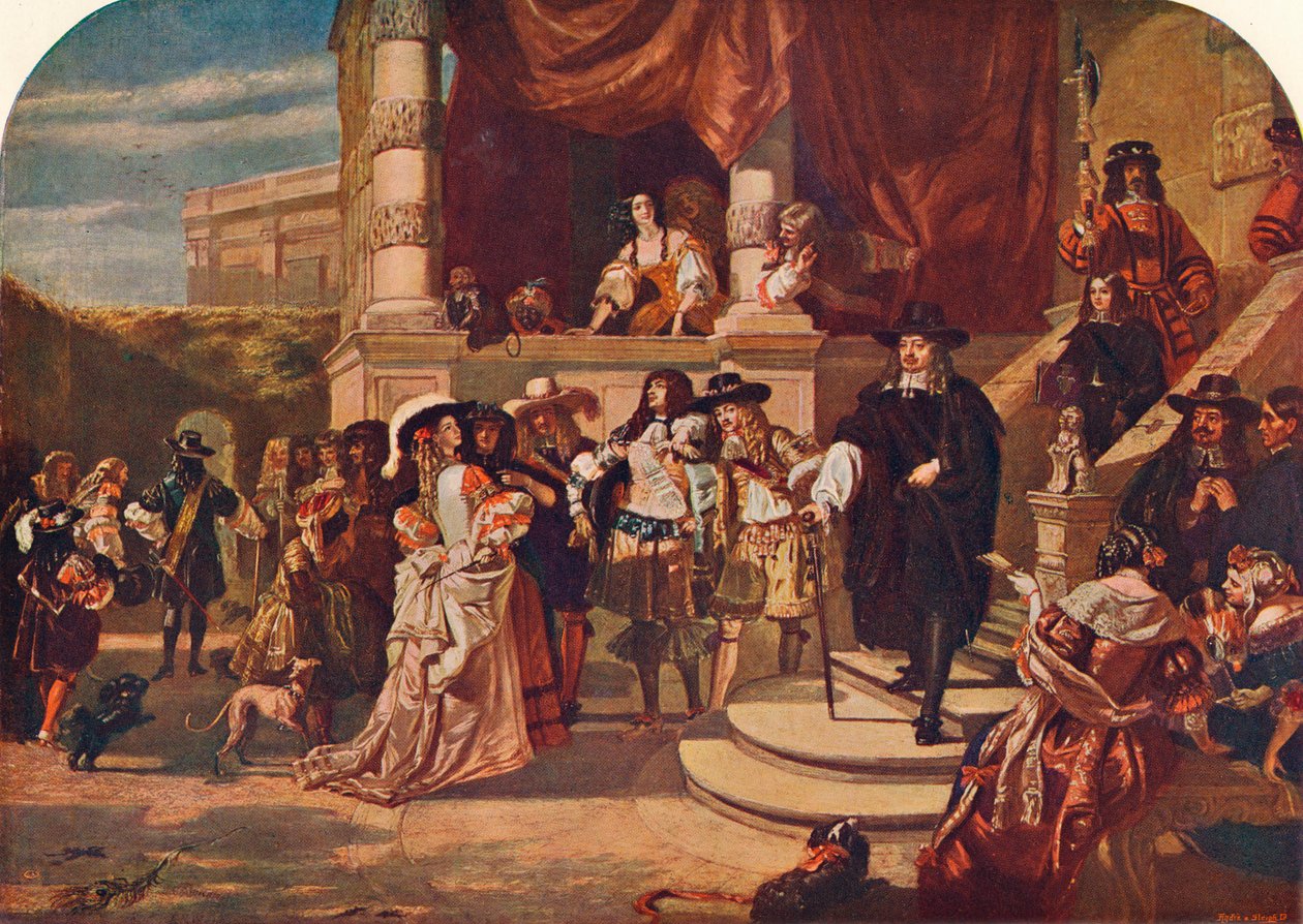 Hańba Lorda Clarendona 1667 1905 autorstwa Unbekannt
