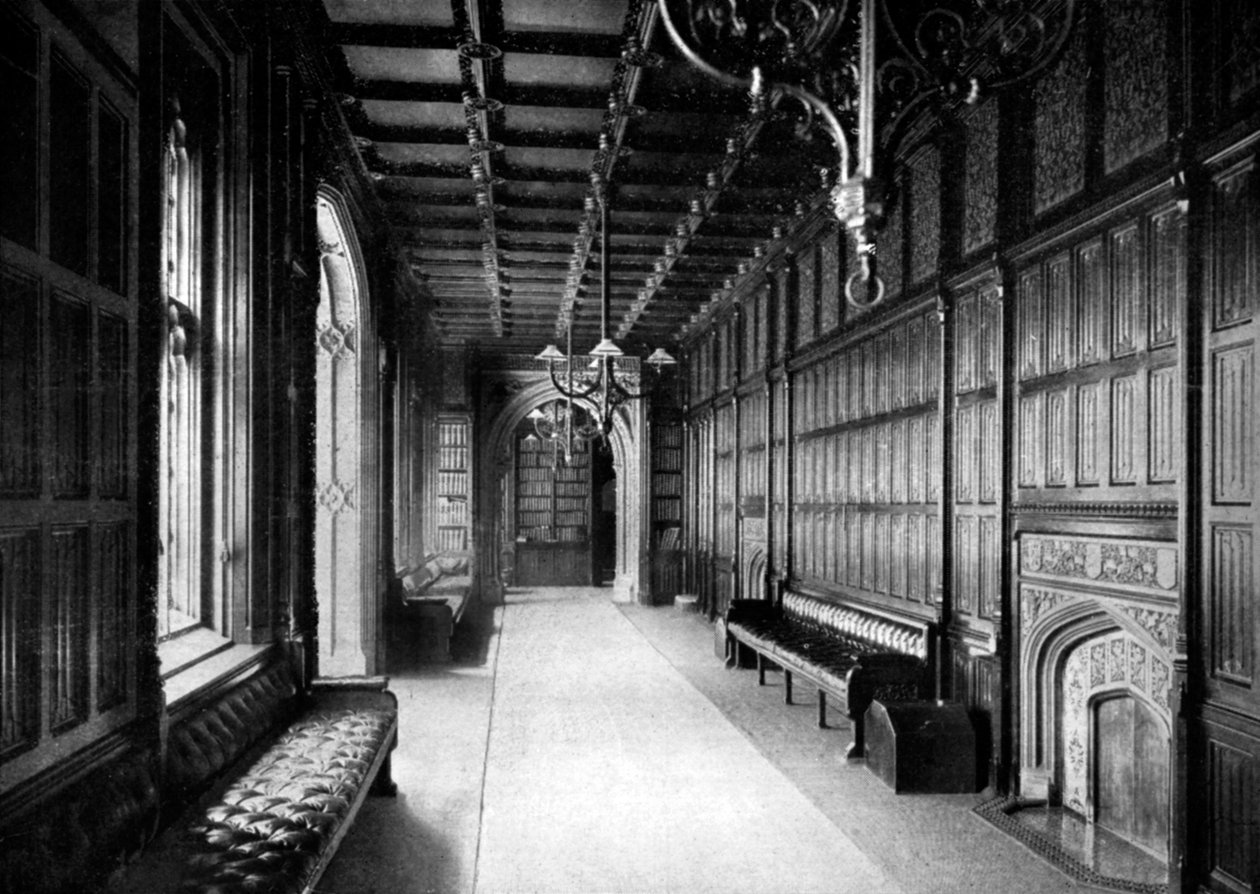Hol Wydziału, Izba Gmin, Westminster, Londyn, 1926 r autorstwa Unbekannt