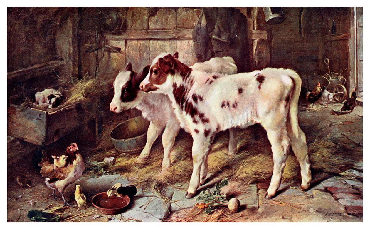 Pies w żłobie, 1885 1901 autorstwa Unbekannt