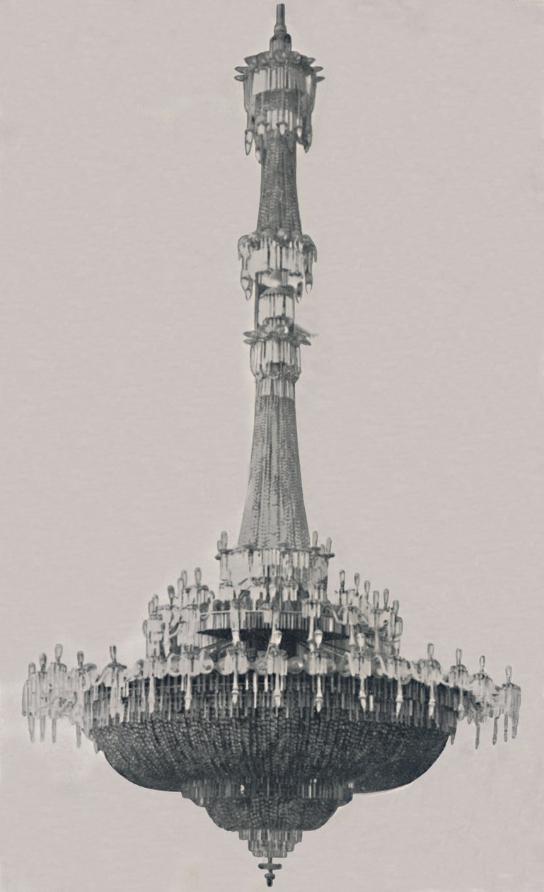 Żyrandol kopułowy, 1939 autorstwa Unbekannt