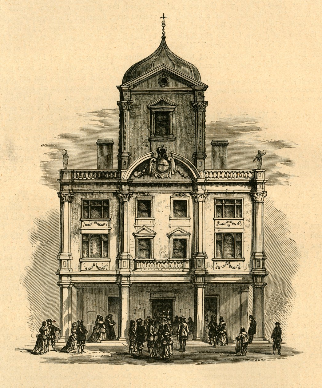 Teatr Dorset Gardens, Whitefriars, 1897. autorstwa Unbekannt