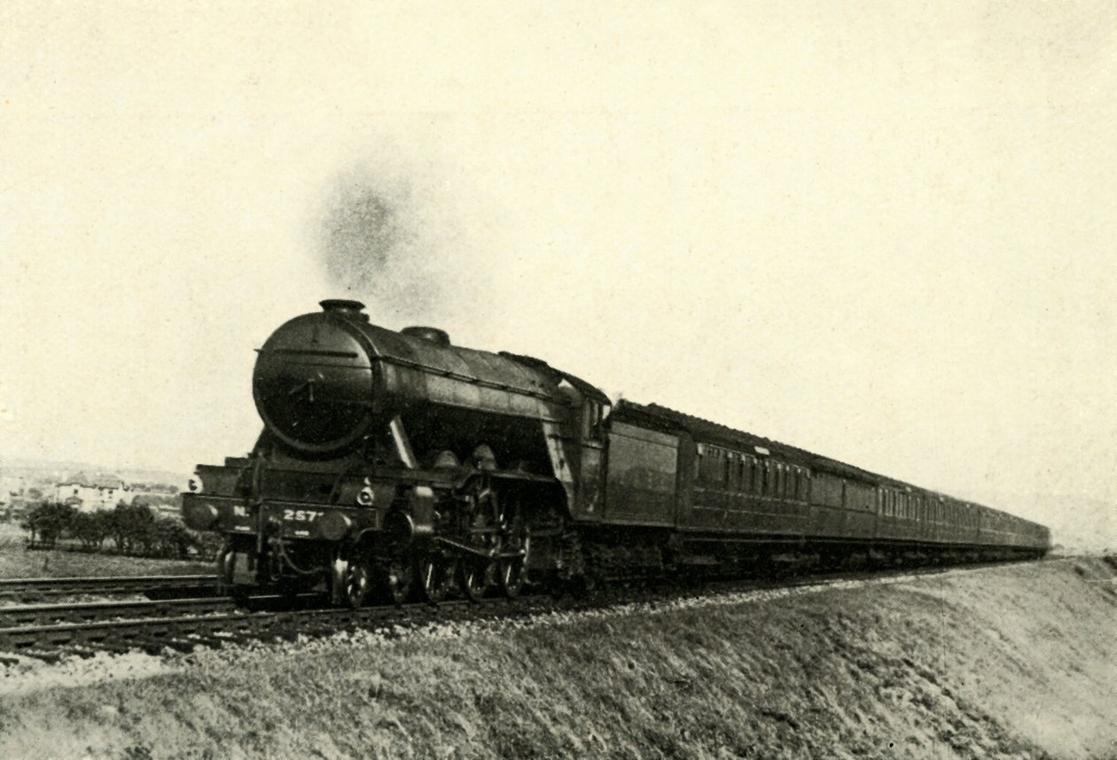 Latający w dół Szkot przechodzący obok Reston, ok. 1930. autorstwa Unbekannt