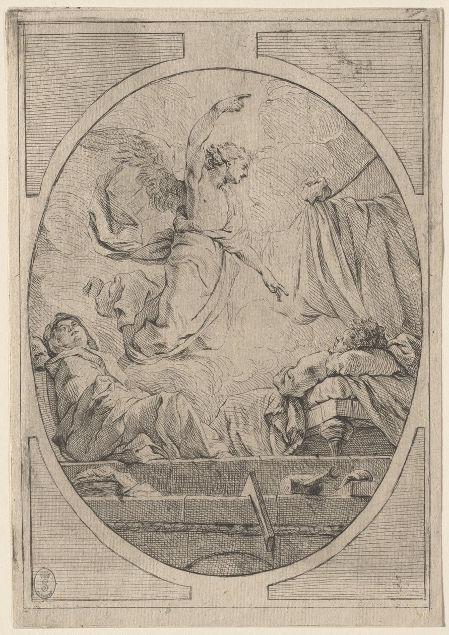 Sen św. Józefa, c. 1730. autorstwa Unbekannt