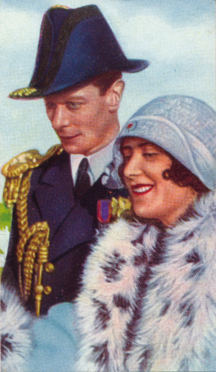 Książę i księżna Yorku, później król Jerzy VI i królowa Elżbieta podczas swojej wycieczki po Australii w 1927 r autorstwa Unbekannt
