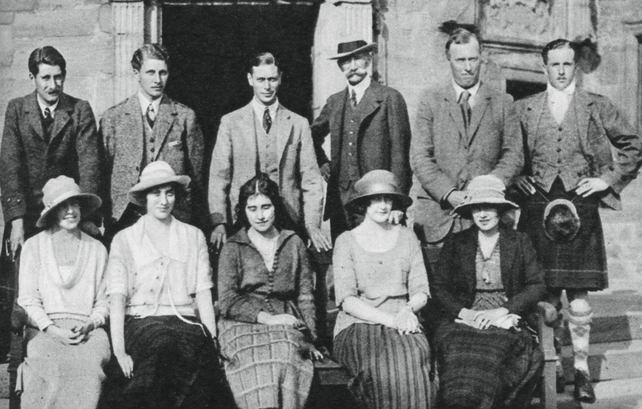 Książę Yorku ze strzelaniną do hrabiego Strathmores, Szkocja, 1921 autorstwa Unbekannt