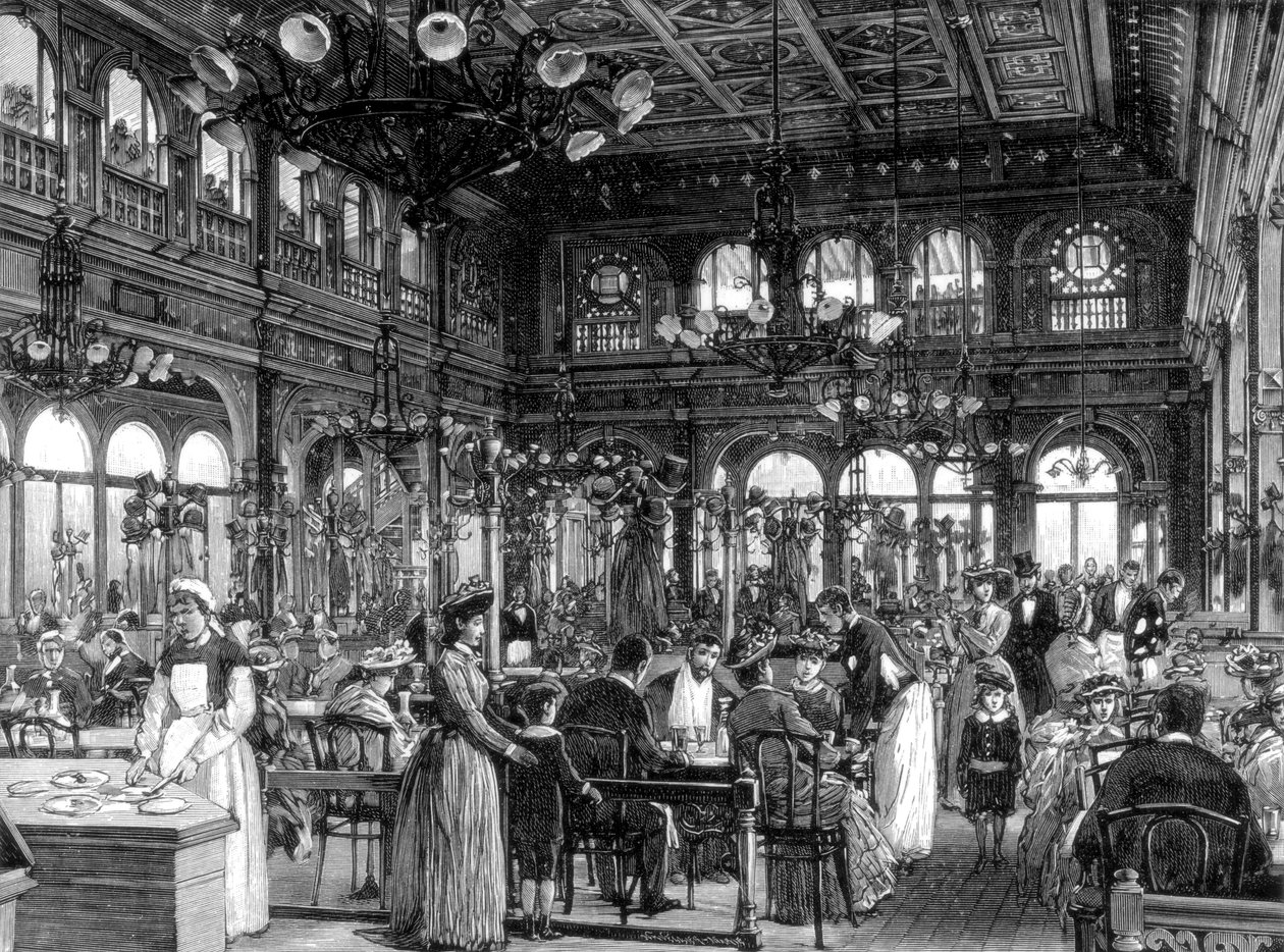 Restauracja Duval na Quai de Billy, Paryż, 1889 autorstwa Unbekannt