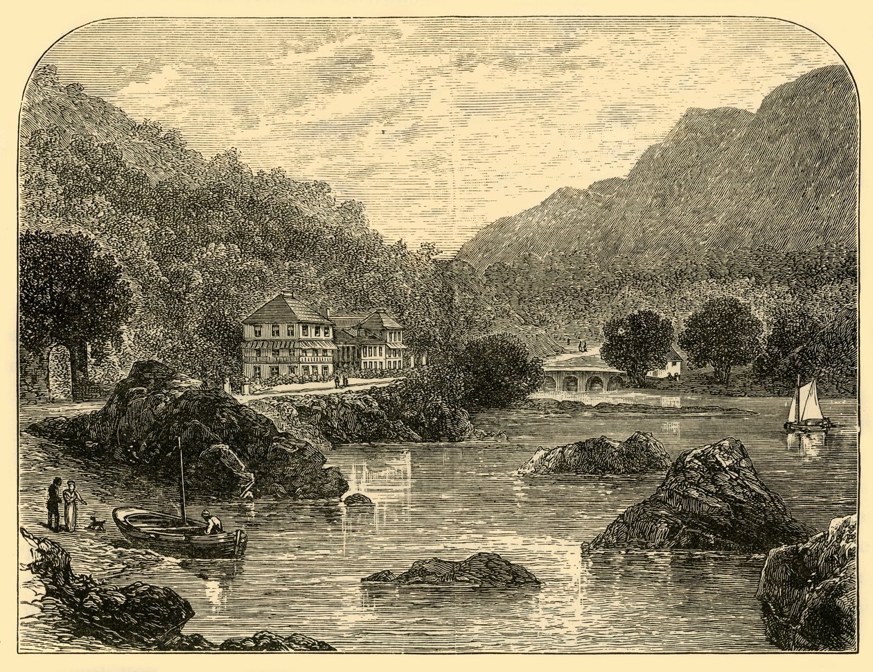 Hotel Eccles, 1898. autorstwa Unbekannt