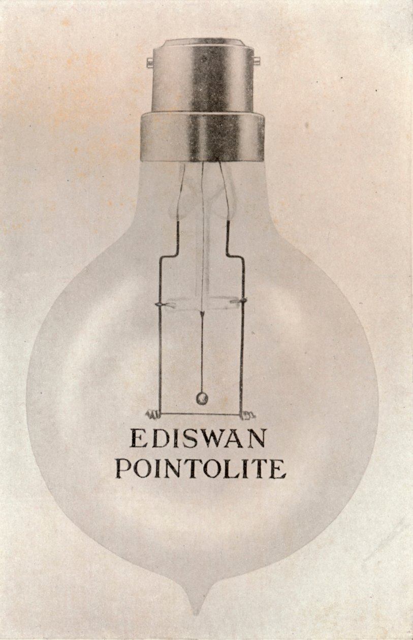 The Ediswan Pointolite, c1916 autorstwa Unbekannt