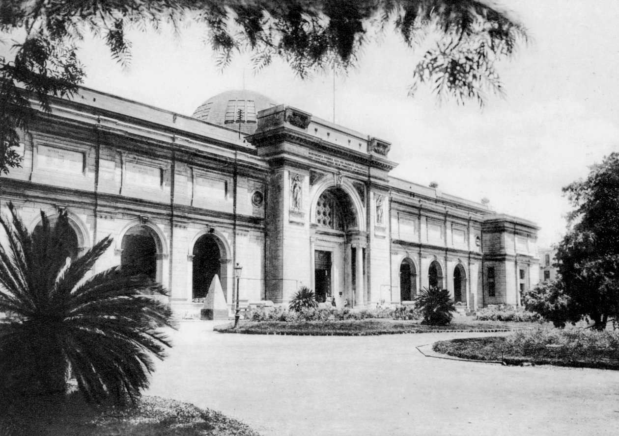 Muzeum Egipskie, Kair, Egipt, ok. 1920 r. autorstwa Unbekannt