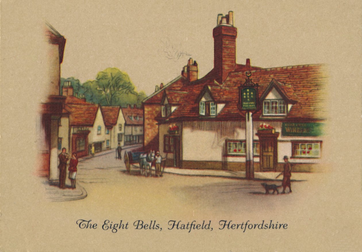 Osiem dzwonów, Hatfield, Hertfordshire, 1939 autorstwa Unbekannt