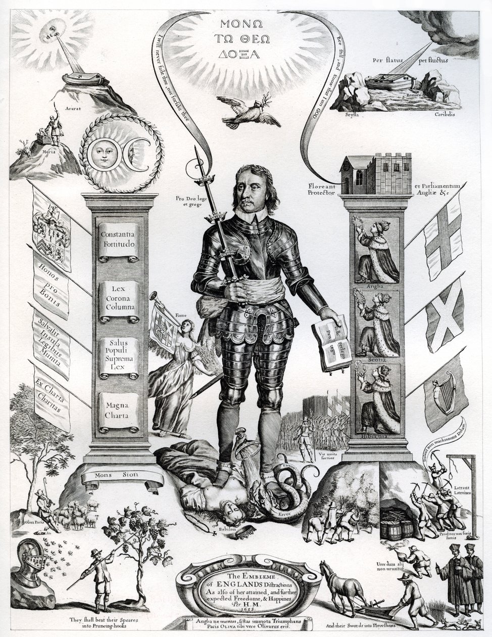 Godło Anglików, 1658, 1899 autorstwa Unbekannt