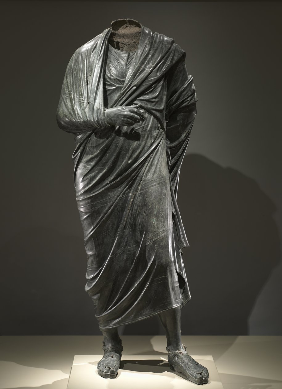Cesarz jako filozof, prawdopodobnie Marek Aureliusz panował w latach 161-180 ne, c. 161-180. ne 180-200. autorstwa Unbekannt