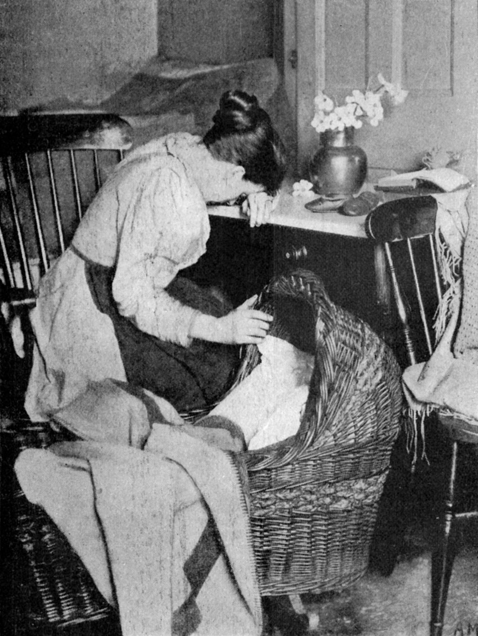 Pusta kołyska, 1900 autorstwa Unbekannt