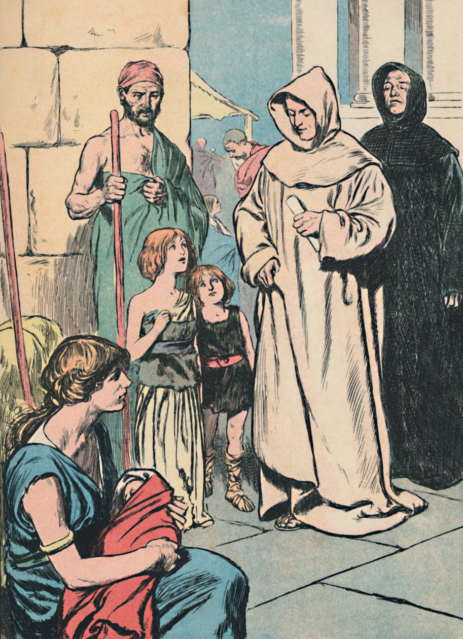 Angielscy więźniowie w Rzymie, c1907 autorstwa Unbekannt