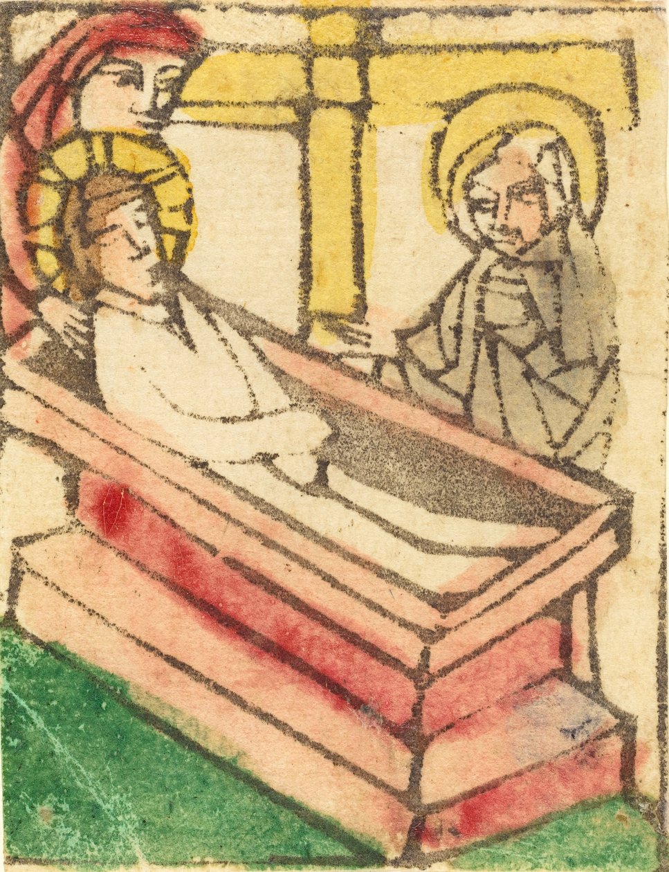 Złożenie do grobu, 14251450. autorstwa Unbekannt