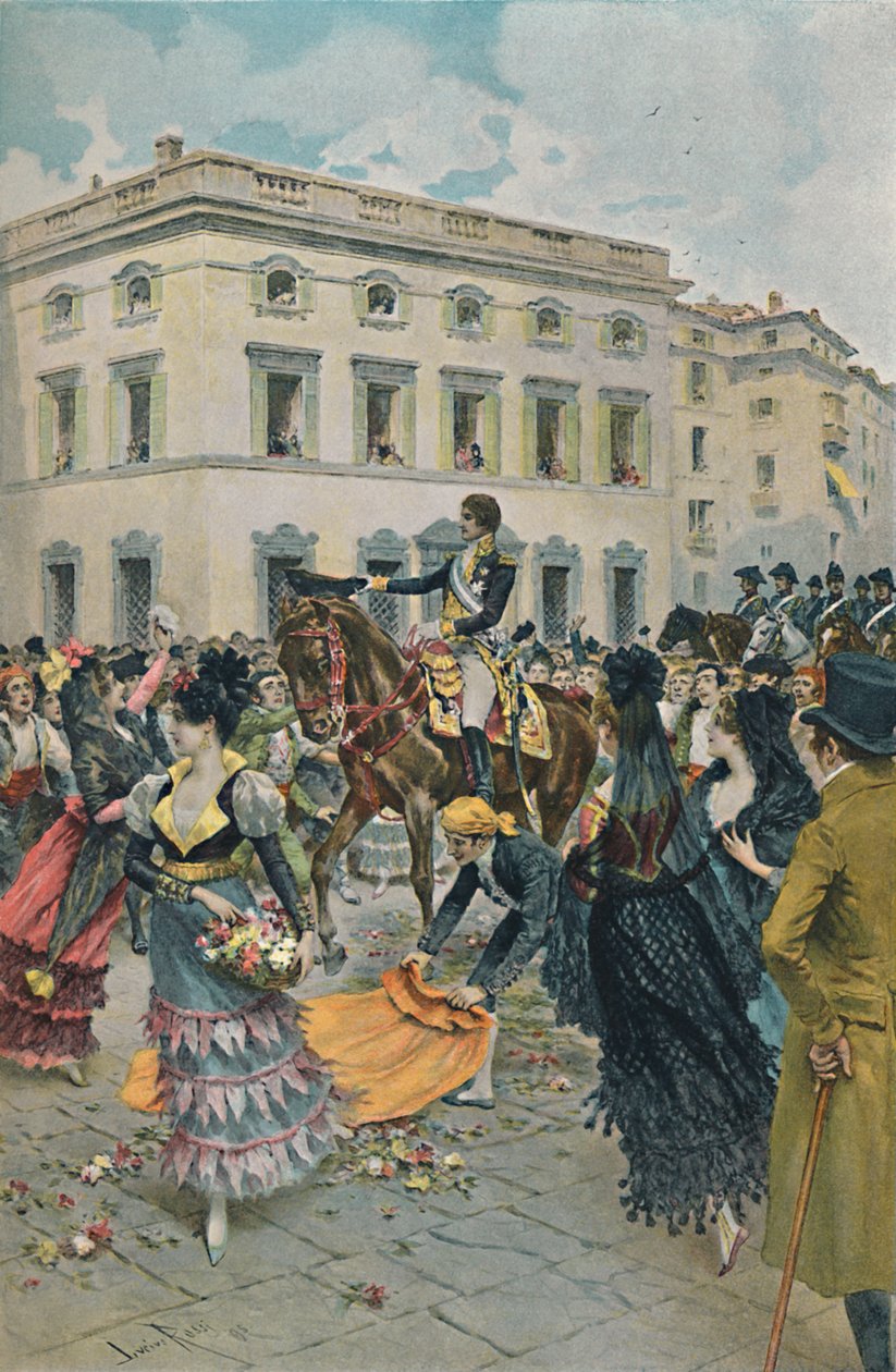Wjazd Ferdynanda do Madrytu, 23 marca 1808, 1896. autorstwa Unbekannt