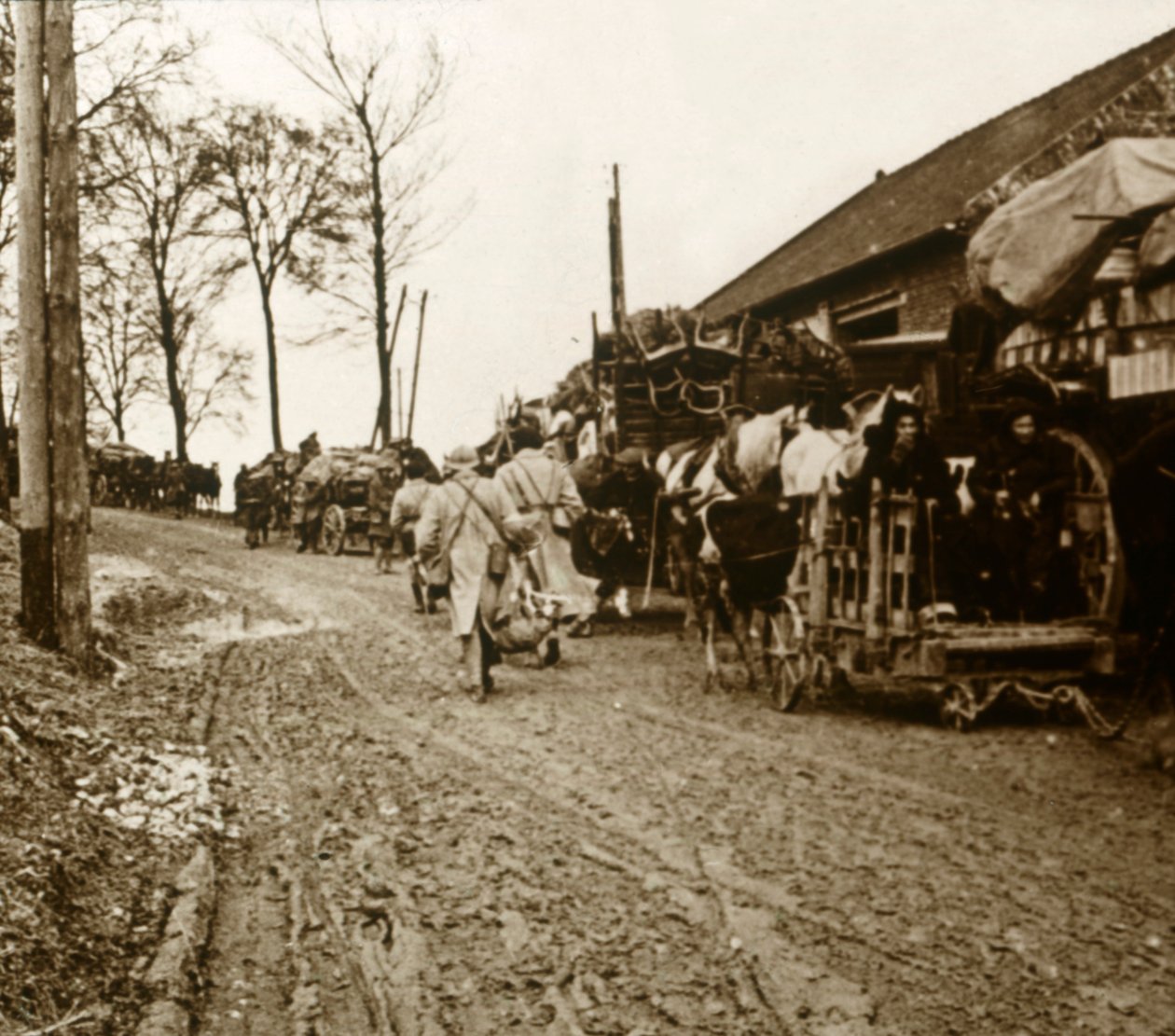 Exodus, c1914-c1918 autorstwa Unbekannt