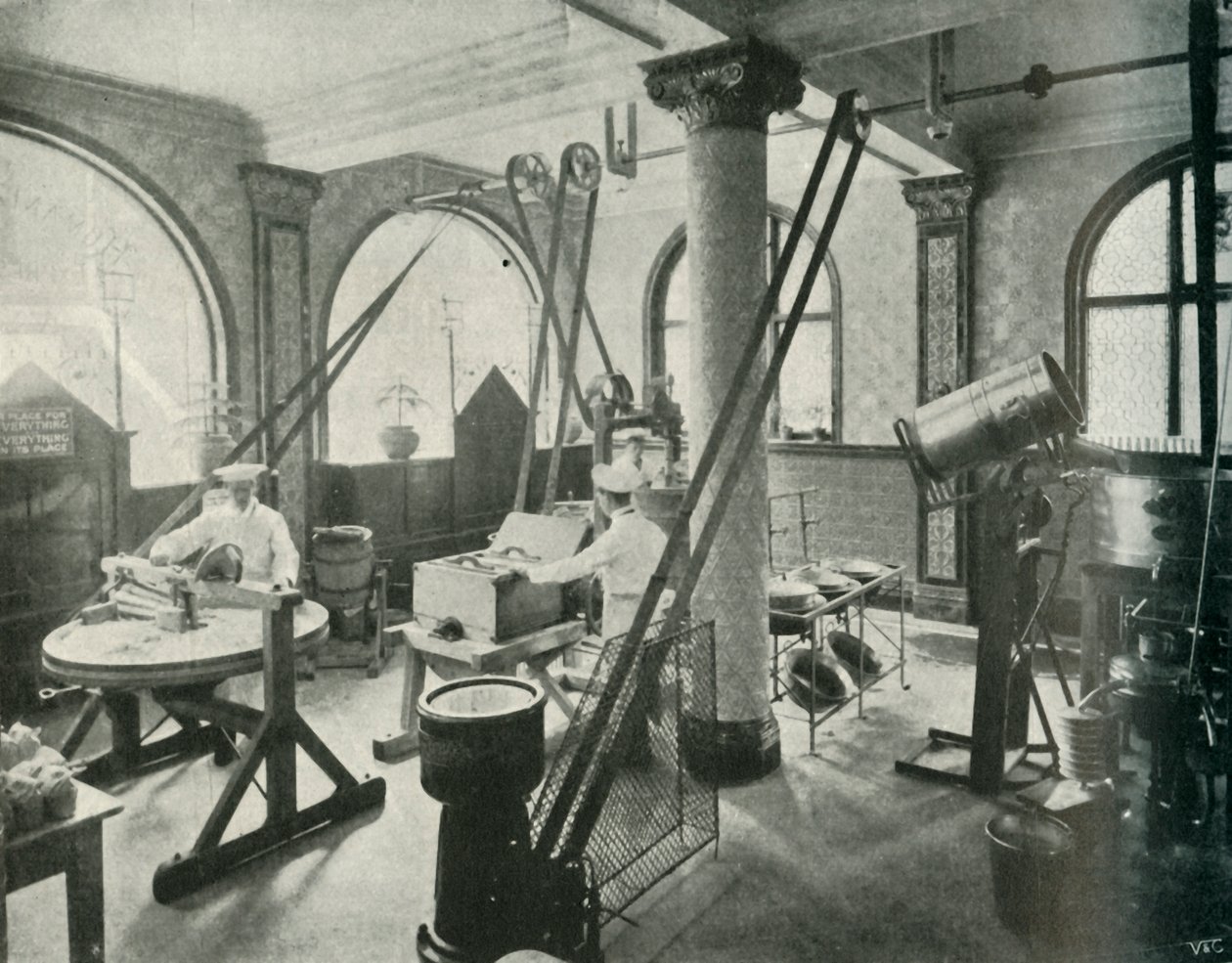 The Express Dairy Companies Hygienic Dairy w Hampstead, 1902. autorstwa Unbekannt