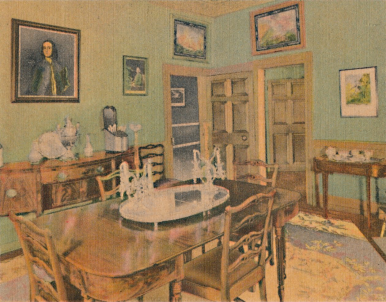 Jadalnia Rodzinna, 1946 autorstwa Unbekannt