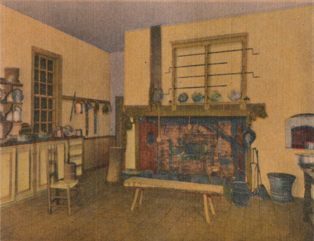 Kuchnia rodzinna, 1946 autorstwa Unbekannt