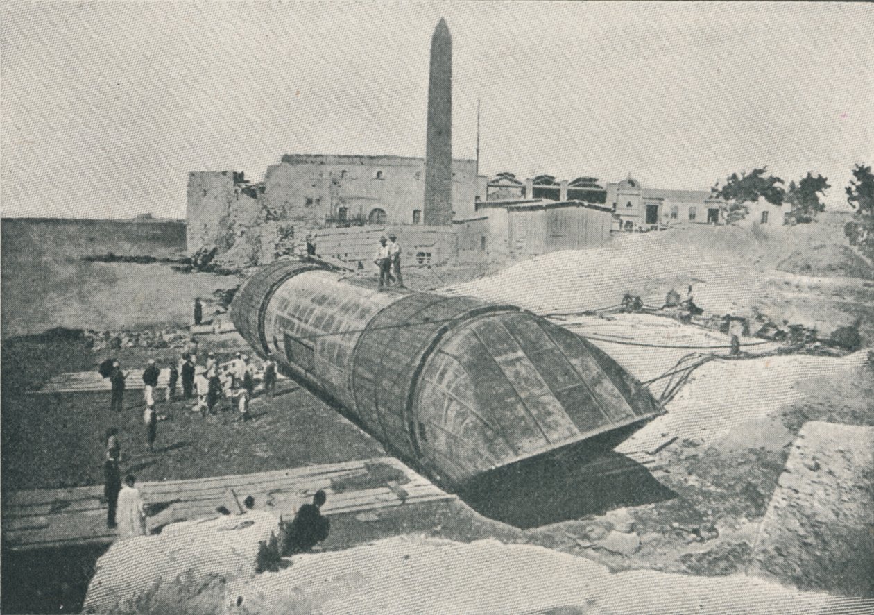 Pierwsza próba wodowania, 1877, 1910 autorstwa Unbekannt