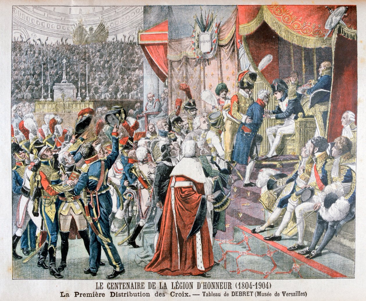 Pierwsze rozdanie krzyży Legii Honorowej, 1804 1904 autorstwa Unbekannt
